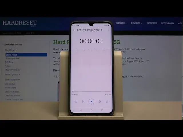 'Video thumbnail for How to Record Screen on ZTE Axon 11 - ZTE Screen Recorder'