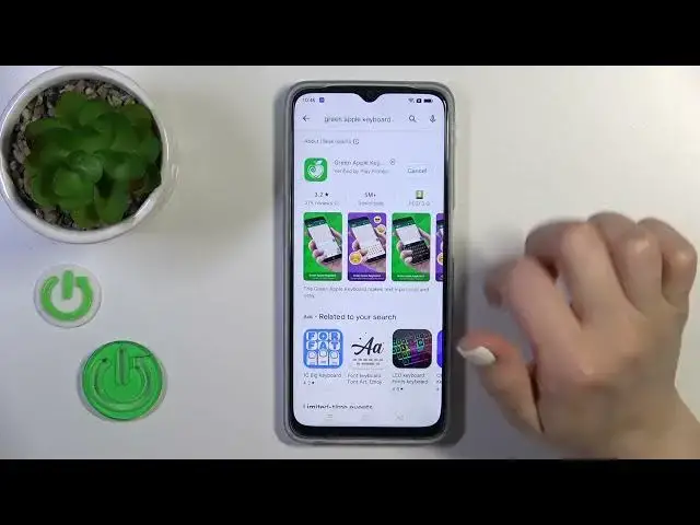 'Video thumbnail for How to Install iPhone Keyboard on Oppo A77 - Green Apple Keyboard App'