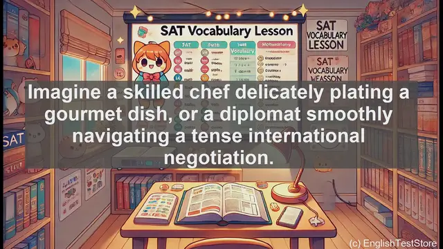 Video thumbnail for 5000 Must Know SAT Vocabulary - Finesse: Boost Your SAT Vocabulary with Skill and Grace