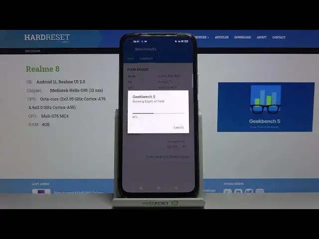 Video thumbnail for GPU Benchmark OpenCL on REALME 8 – Geekbench