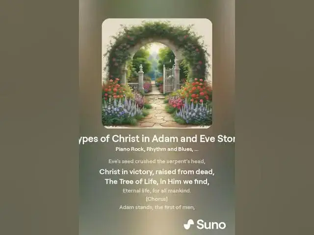 Video thumbnail for Types of Christ in Adam and Eve Story