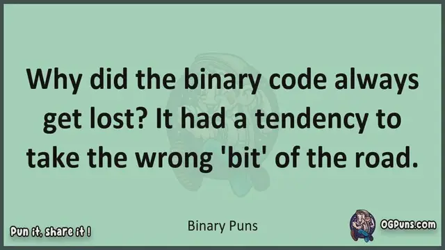 Video thumbnail for Binary - Jokes, Puns, Wordplays, and Laughter