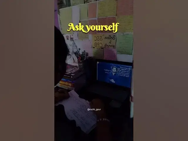 'Video thumbnail for Ask yourself ? #motivation #dailyshorts #study #aspirantlife'