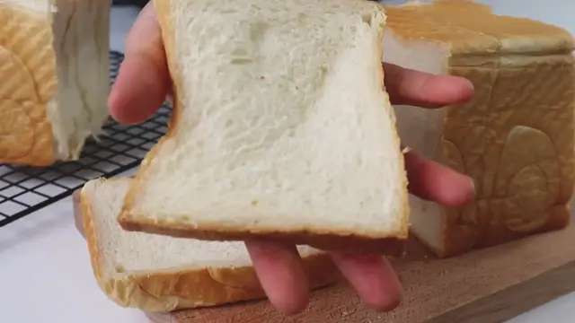 Video thumbnail for Such Perfect White Bread Loaf and NO Difference with Machine made   Soft and Easy(720P HD)