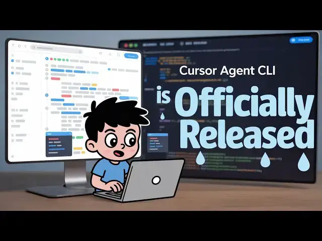 Video thumbnail for Cursor Agent CLI Is Officially RELEASED—Destroys Claude Code in the Terminal!??