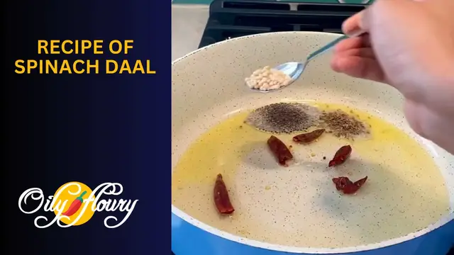 Video thumbnail for How to Cook Spinacl Daal Or Palak Orad Daal