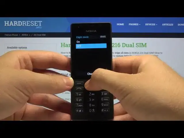 'Video thumbnail for How to Turn On/Turn Off Flight Mode in NOKIA 216 – Airplane Mode'