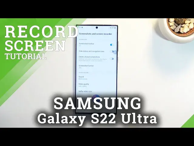 Video thumbnail for How to Record Screen on SAMSUNG Galaxy S22 Ultra | Screen Recorder Tutorial
