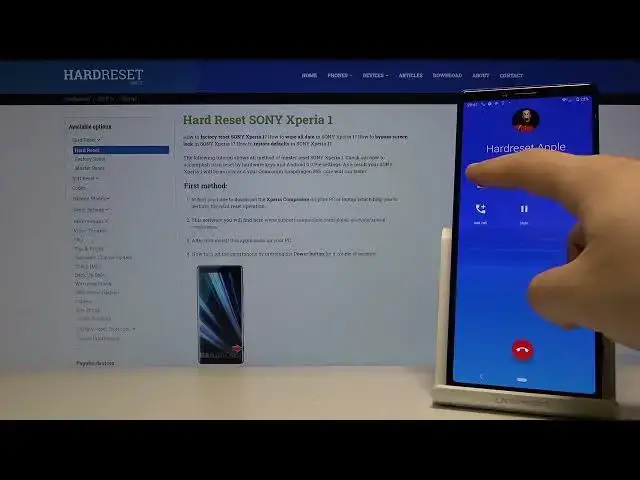 Video thumbnail for How to Check Incoming Calls in Sony Xperia 1 – Incoming Call Screen