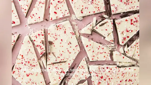 Video thumbnail for peppermint bark recipe