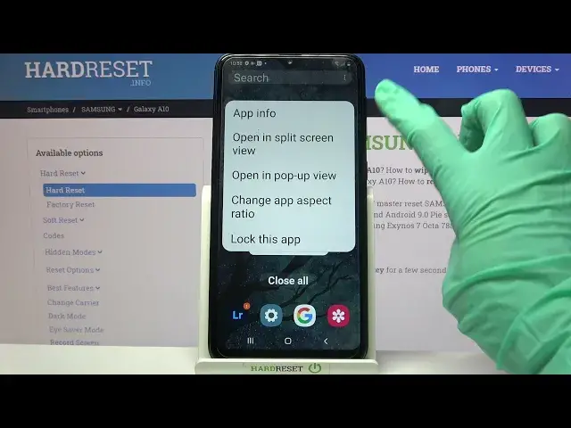 'Video thumbnail for How to Enter Split Screen in SAMSUNG Galaxy A10 – Split Screen Mode'