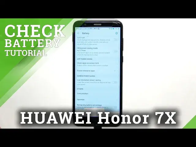'Video thumbnail for How to Enable Battery Percentage on HONOR 7X – Adjust Battery Options'