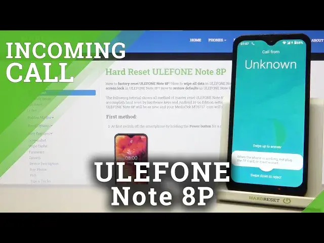 'Video thumbnail for Incoming Call ULEFONE Note 8P – Call Animation & Default Ringtone'