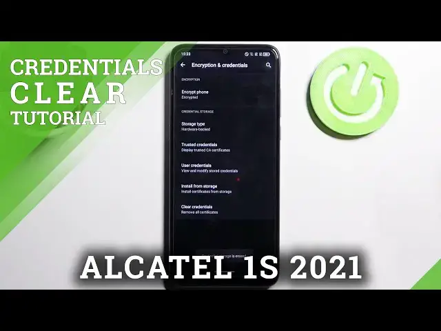 'Video thumbnail for How to Clear Credentials in Alcatel 1S 2021  – Find Encryption & Credentials Section'
