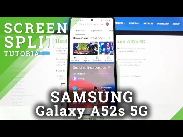 'Video thumbnail for How to Enable Split Screen in Samsung Galaxy A52s 5G – Use Two Apps at the Same Time'