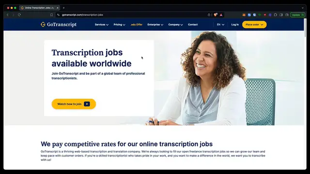 Video thumbnail for GoTranscript Review 2024 - Earn Money Doing Transcriptions