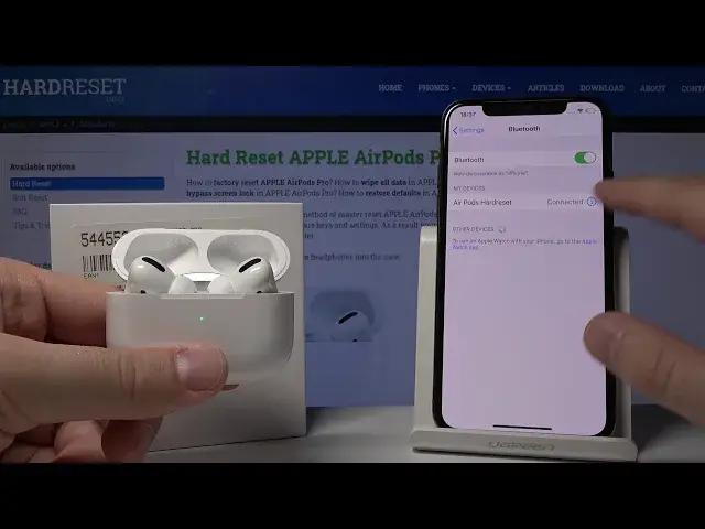 'Video thumbnail for How to Disconnect AirPods Pro from iPhone - Unpair iOS Devices'