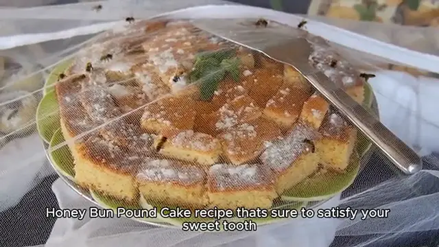 Video thumbnail for Honey Bun Pound Cake recipe