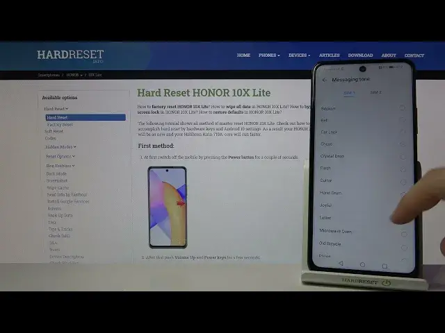 Video thumbnail for Honor 10X Lite All Messaging Tones
