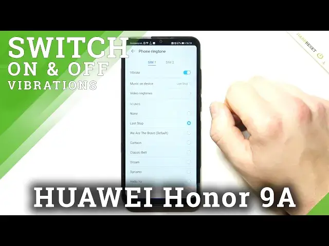 Video thumbnail for How to Stop Vibrations from Incoming Calls in Honor 9A - Enable Call Vibrations