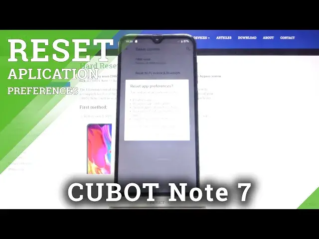 Video thumbnail for How to Reset App Preferences on CUBOT Note 7 – Restore App Preferences