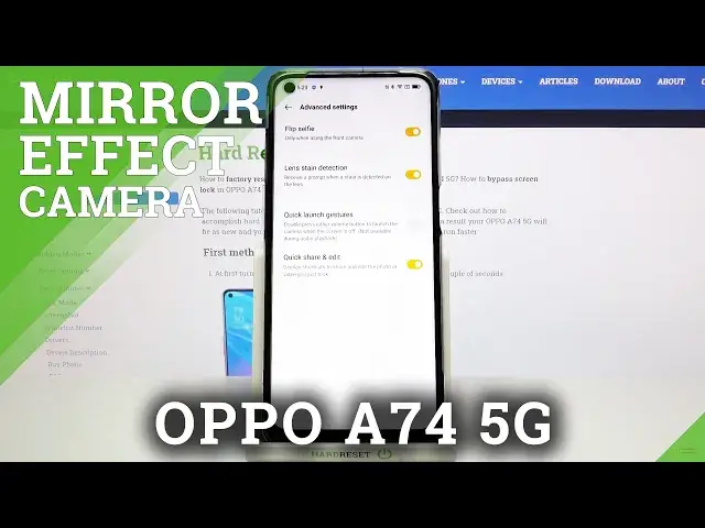 Video thumbnail for How to Enable / Turn Off Camera Mirror Effect in OPPO A74 5G?