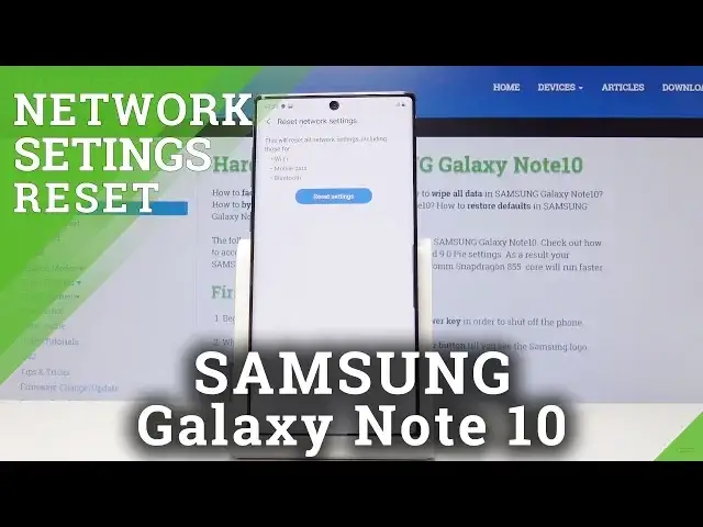 Video thumbnail for How to Reset Network Settings in SAMSUNG Galaxy Note 10 – Fix Network Configuration