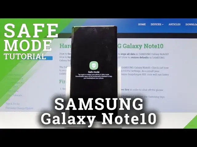Video thumbnail for Safe Mode SAMSUNG Galaxy Note 10 - How to Enter & Exit Safe Mode