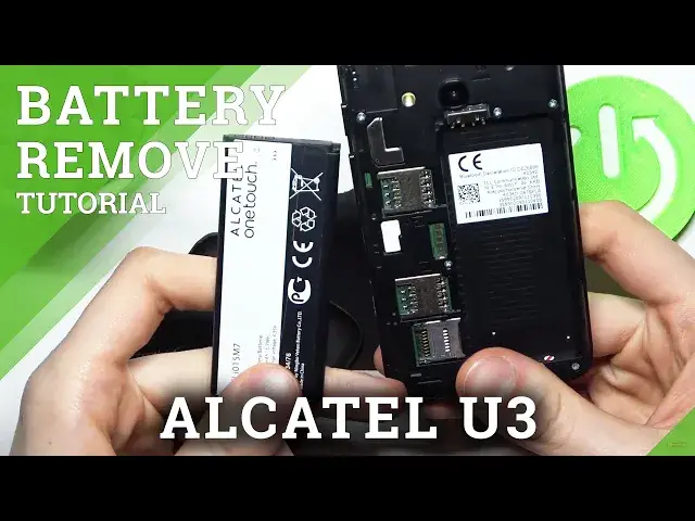 Video thumbnail for How to Remove Battery From ALCATEL U3 – Open Back Cover