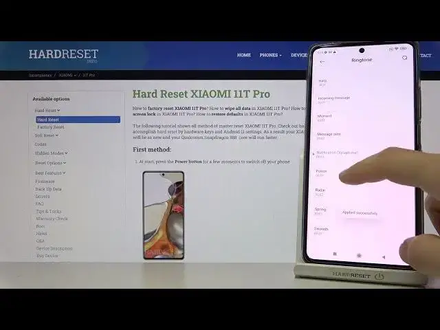 Video thumbnail for XIAOMI 11T Pro All Default Notification Tones Preview