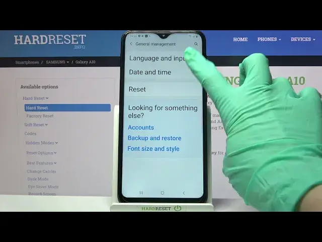 'Video thumbnail for How to Enter Text Correction Options in SAMSUNG Galaxy A10 – Text Correction Options'