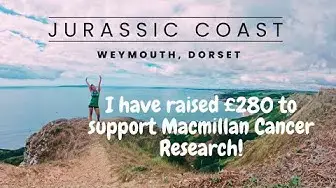 Video thumbnail for Macmillan Mighty Hiking! My First Epic 10hr Solo Hike Jurassic Coast - Weymouth Dorset