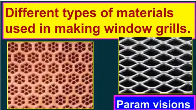 Video thumbnail for Different types of window grills based on materials.