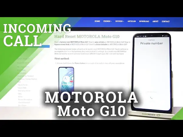 'Video thumbnail for How Incoming Call Looks like on Motorola Moto G10 – Calling Animation'