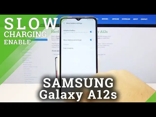 'Video thumbnail for How to Turn On Slow Charging on SAMSUNG Galaxy A12s – Enable Slow Charging'