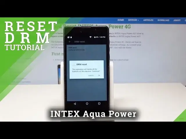 'Video thumbnail for How to Reset DRM in INTEX Aqua Power 4G - Remove All Licenses'