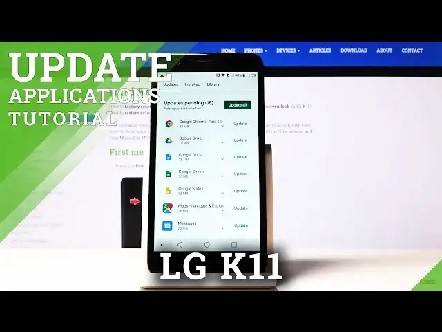 Video thumbnail for How to Update Apps in LG K11 – Newest App Version