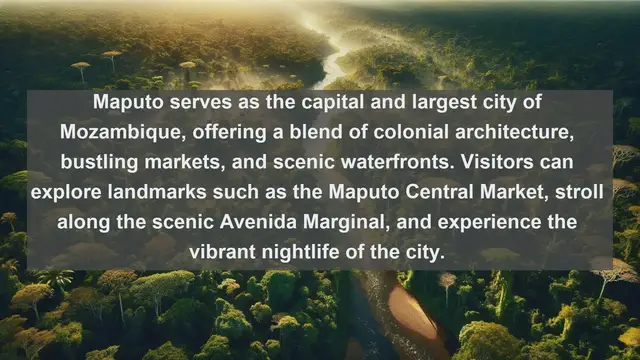 Video thumbnail for Exploring Mozambique: Top 10 Largest Cities in the Vibrant African Nation