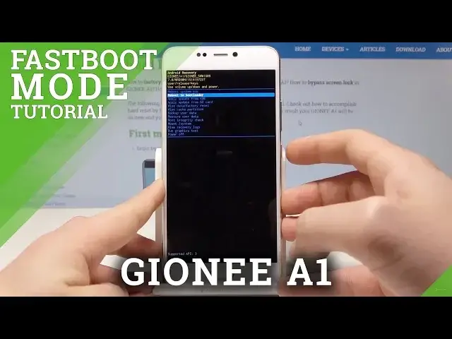 'Video thumbnail for How to Enable Fastboot Mode in GIONEE A1 - Exit Fastboot Mode'