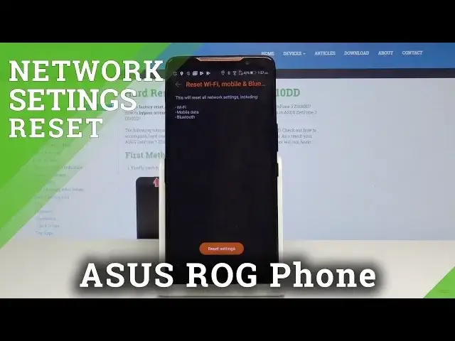 'Video thumbnail for How to Reset Network Settings on ASUS ROG Phone - Default Network Configuration'