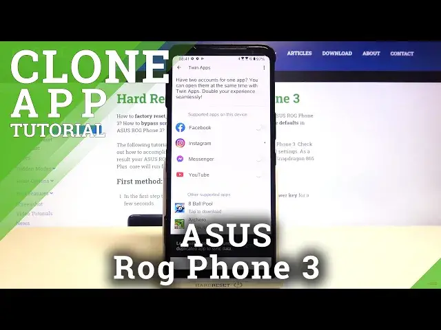 'Video thumbnail for How to Clone Apps in ASUS ROG Phone 3?'