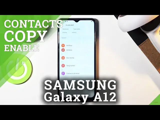 Video thumbnail for How to Copy Contacts in SAMSUNG Galaxy A12 – Move Phone Numbers