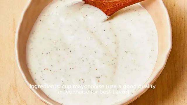 Video thumbnail for Garlic aioli recipe