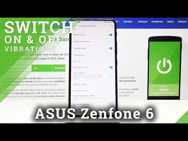'Video thumbnail for Vibration Settings in ASUS Zenfone 6 – Use Vibration'