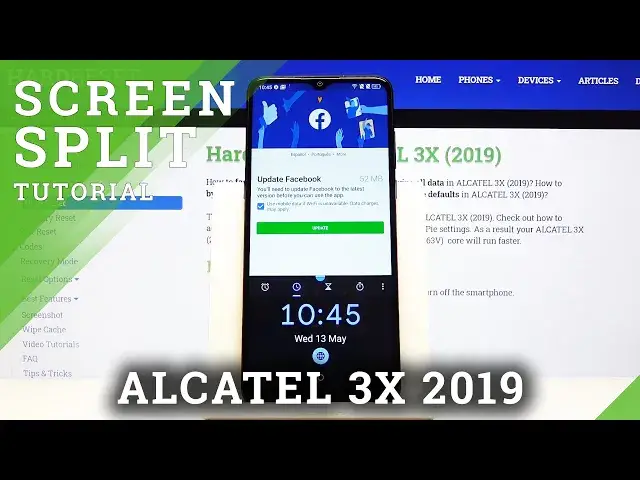 'Video thumbnail for How to Activate Split Screen in ALCATEL 3X 2019 – Double Screen Feature'