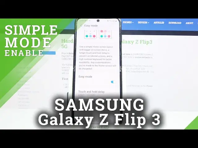 'Video thumbnail for How to Turn Off Easy Mode on SAMSUNG Galaxy Z Flip 3 – Simple Mode Deactivation'