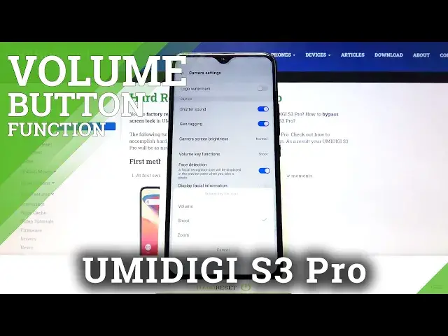 Video thumbnail for How to Change Volume Button Function in UMIDIGI S3 Pro – Find Volume Buttons Function in Camera