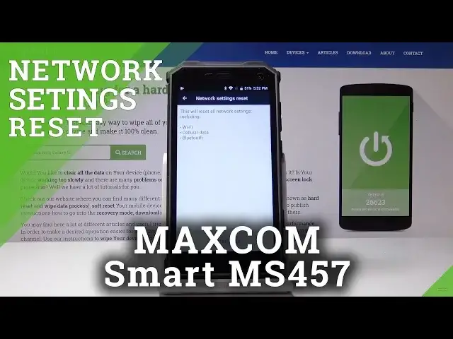 'Video thumbnail for How to Reset Network Settings in MAXCOM Smart MS457 Strong - Restore Wi-Fi Setup'