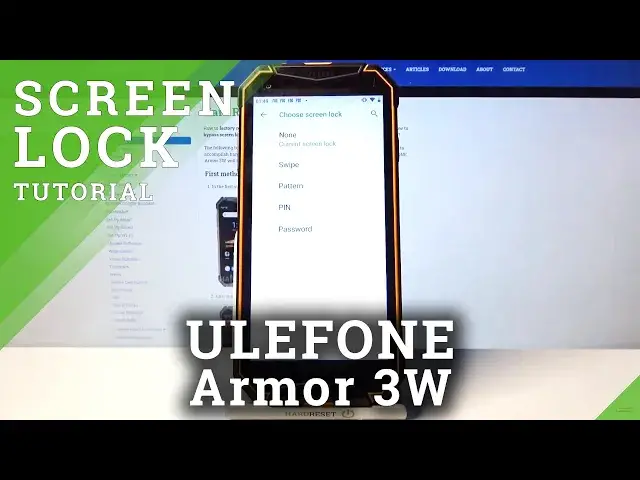 Video thumbnail for ULEFONE Armor 3W and Lock Method - Customize Security Settings
