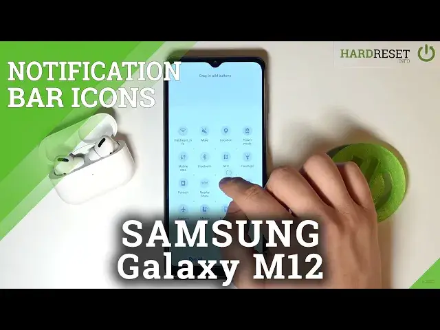 'Video thumbnail for How to Customize Notification Bar Icons in Samsung Galaxy M12?'